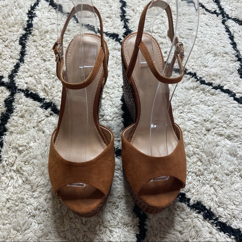 Forever New Espadrille Wedges Size 37 EUR - Picture 2 of 8